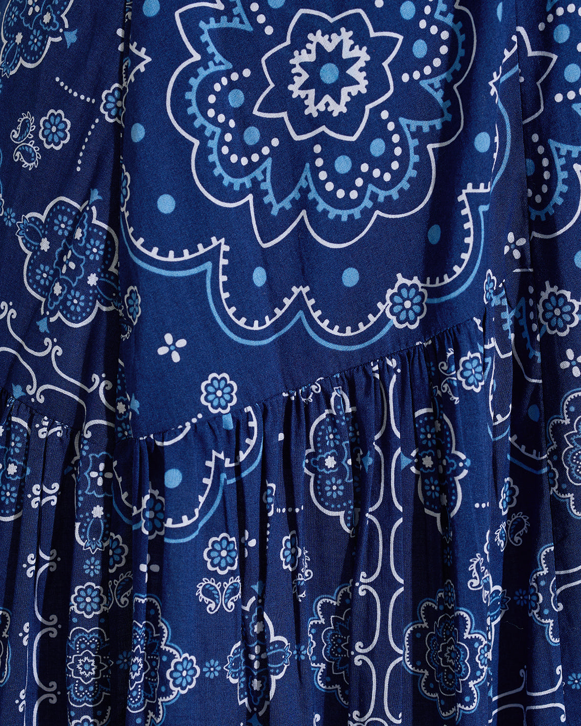 Riley Midi Shirtdress in Bandana Blue | Draper James Featured