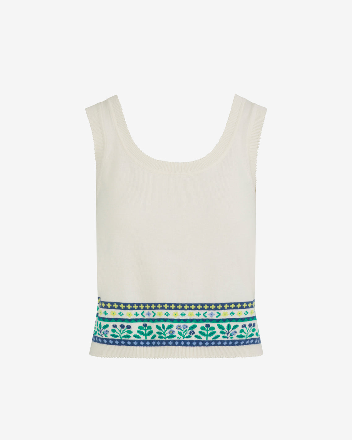 Printed Knit Tank | Women's Tank Tops by Draper James | Draper James Recommended