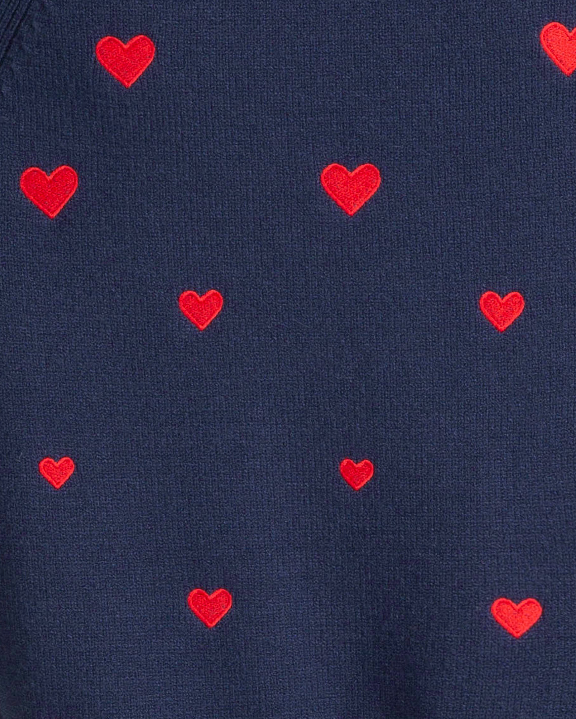 Ditsy Heart Crewneck Sweater | Draper James Smart Buy