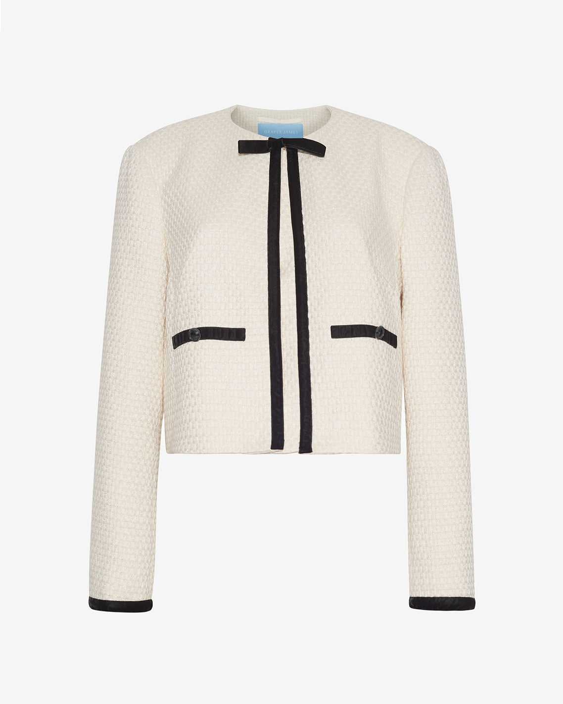 Tweed Jacket in Vanilla | Draper James Best Price