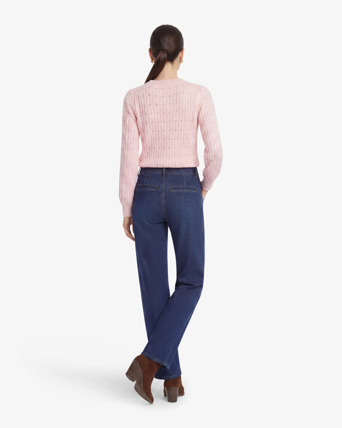 Wide Leg Denim in Dark Wash | Draper James Signature