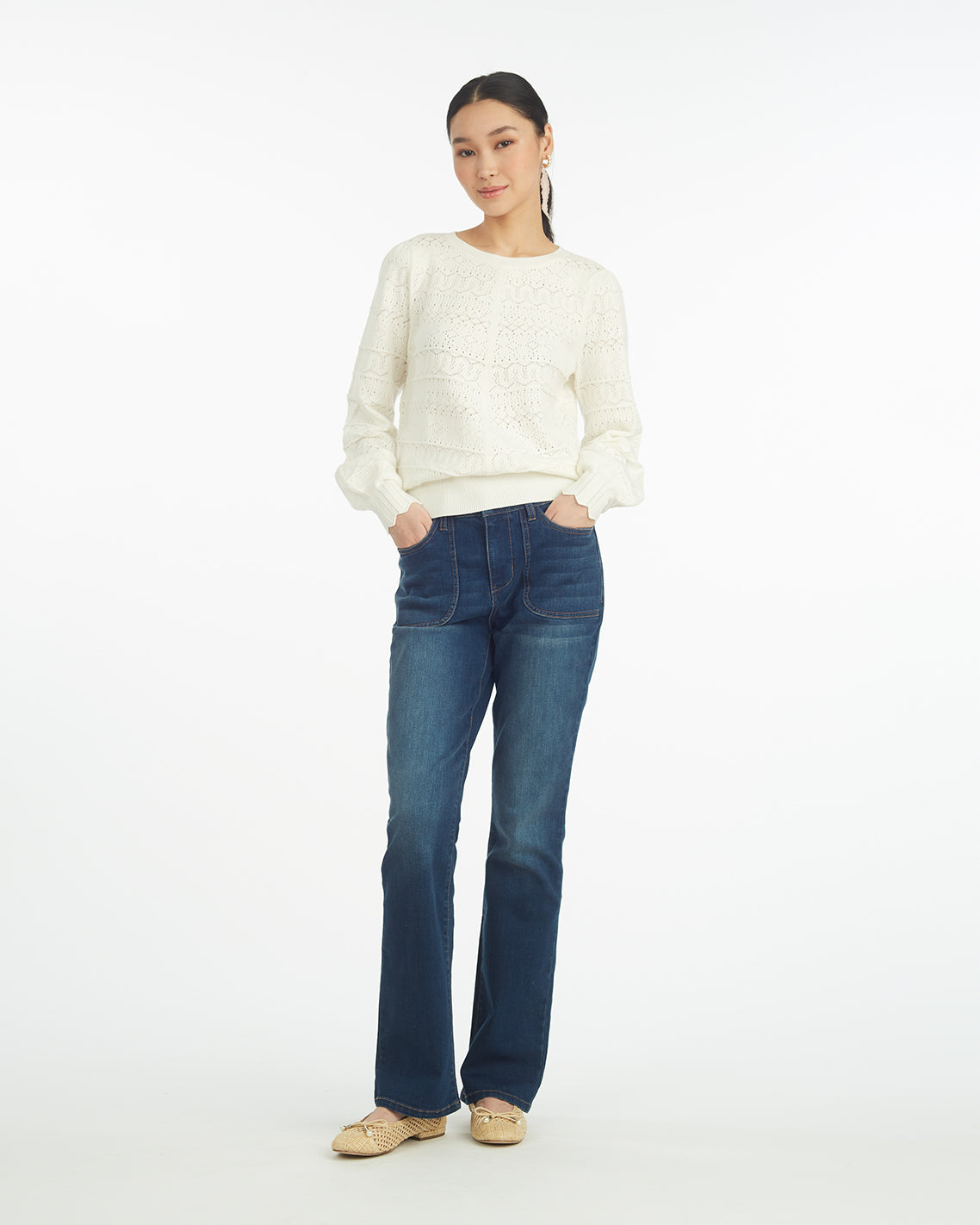 Patch Pocket Denim Baby Boot | Draper James Featured
