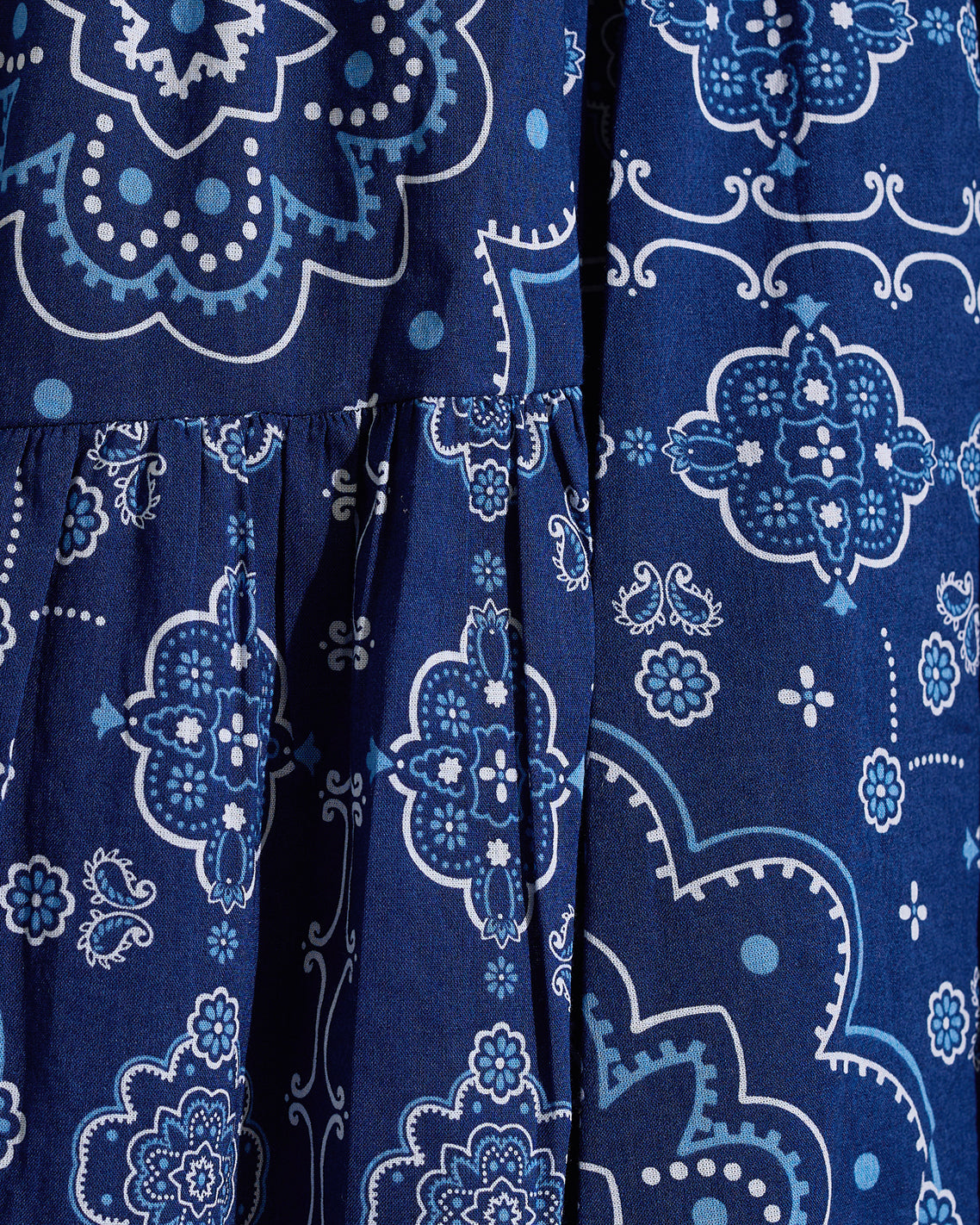 Midi Skirt in Bandana Blue | Draper James Popular