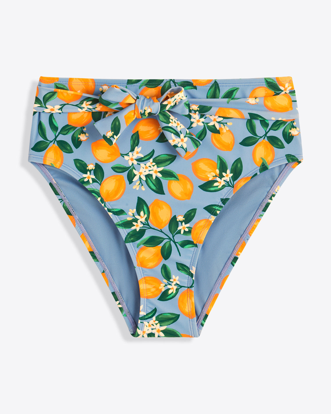 Lemon Blossom High Waist Bottom with Belt | Draper James Exclusive