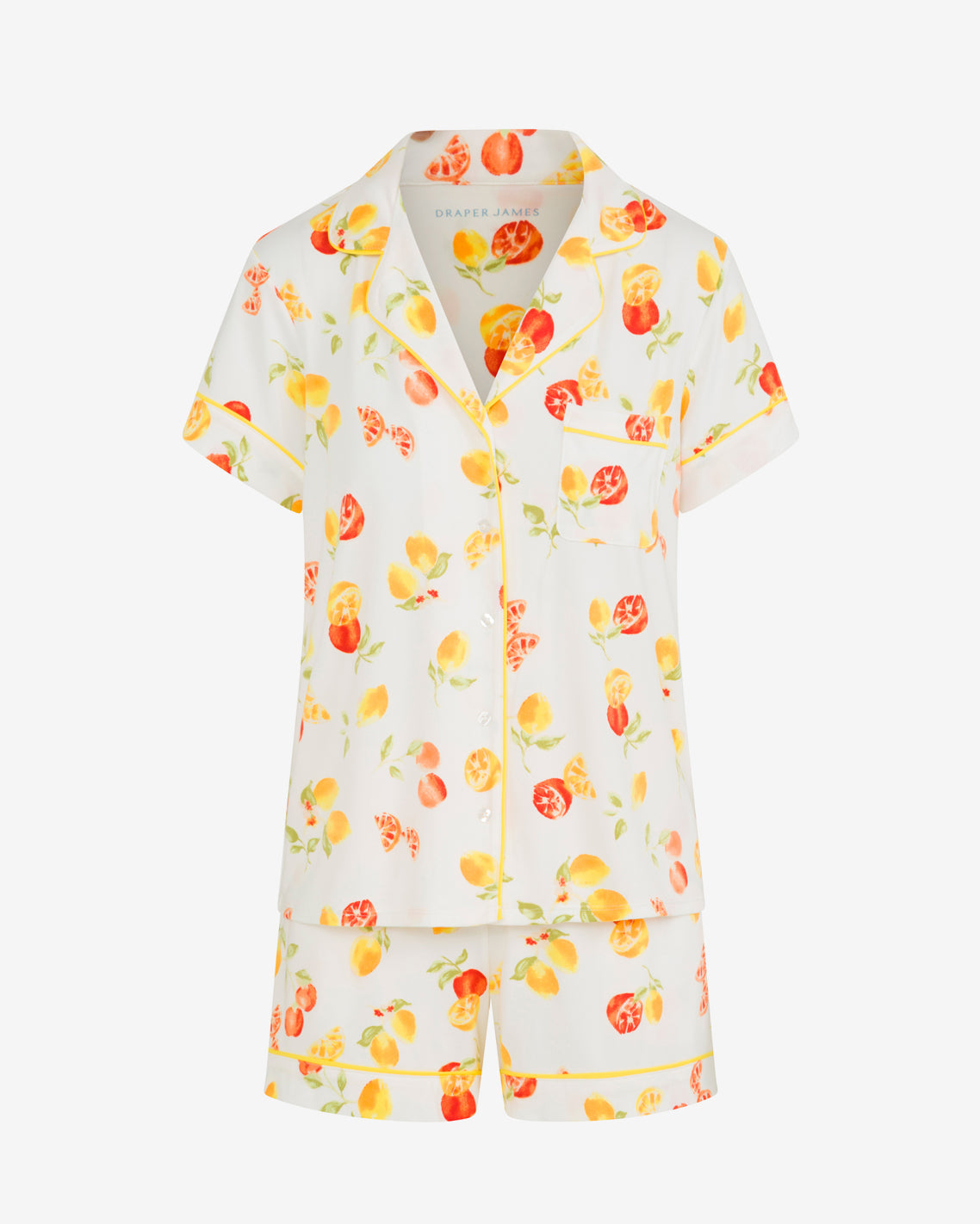 Sara Pajama Set in Citrus | Draper James Top Pick