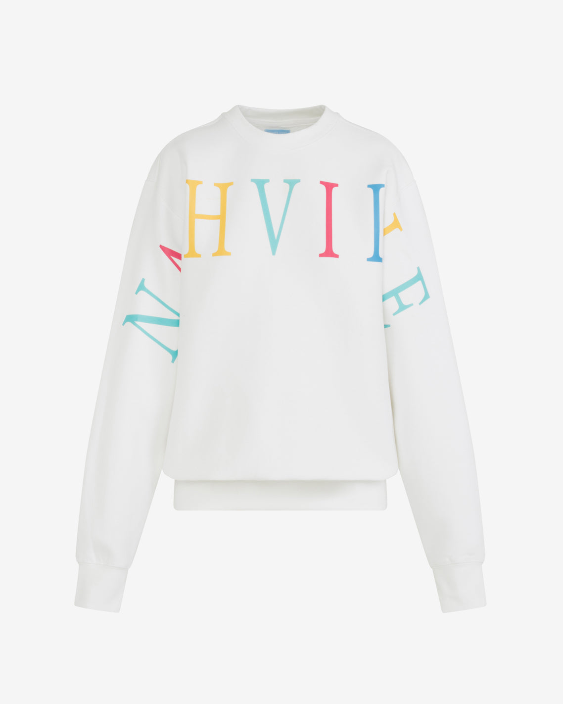 Nashville Crewneck Sweatshirt in Magnolia White Multi | Draper James Featured