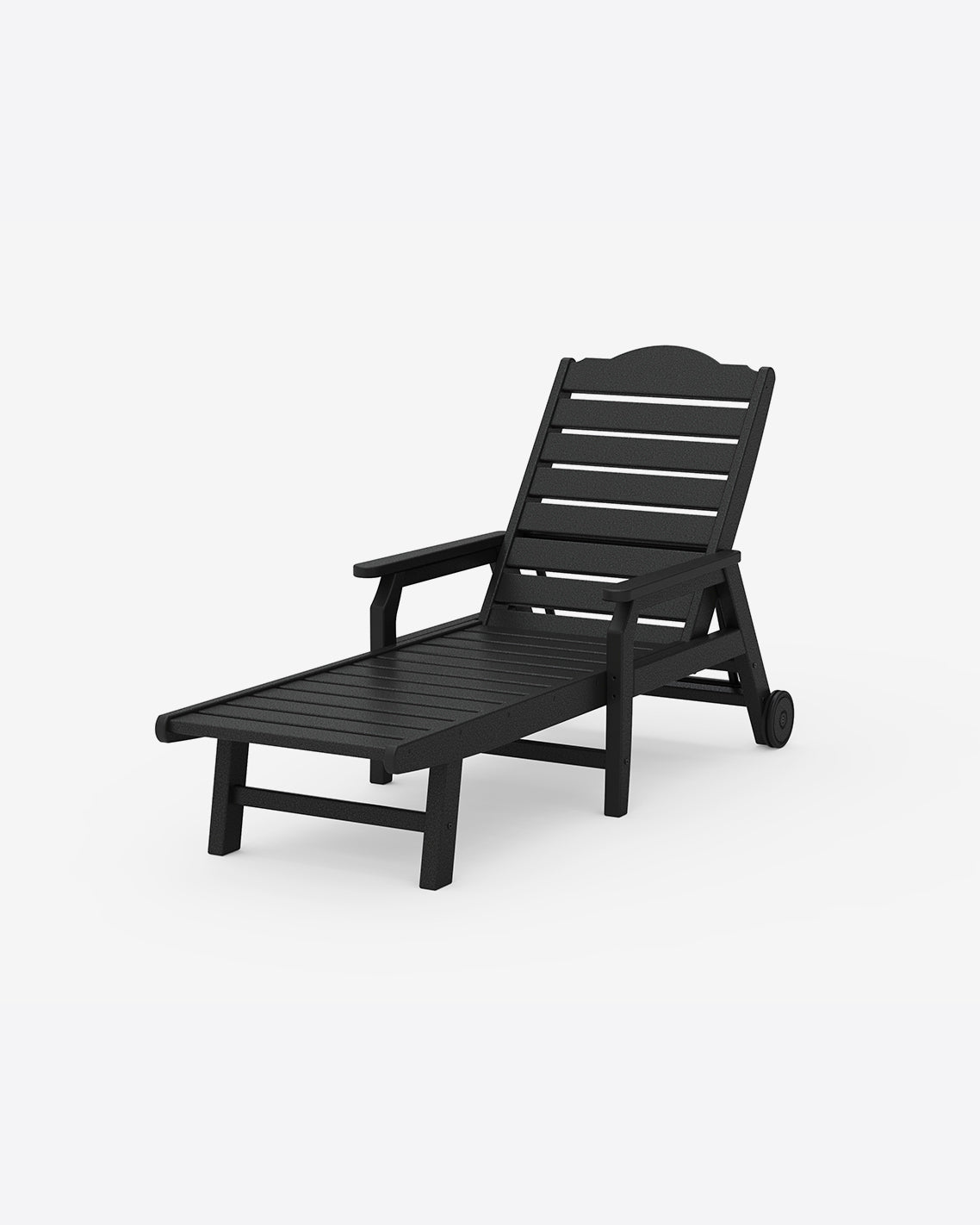 Savannah Chaise with Arms & Wheels in Navy | Draper James Latest