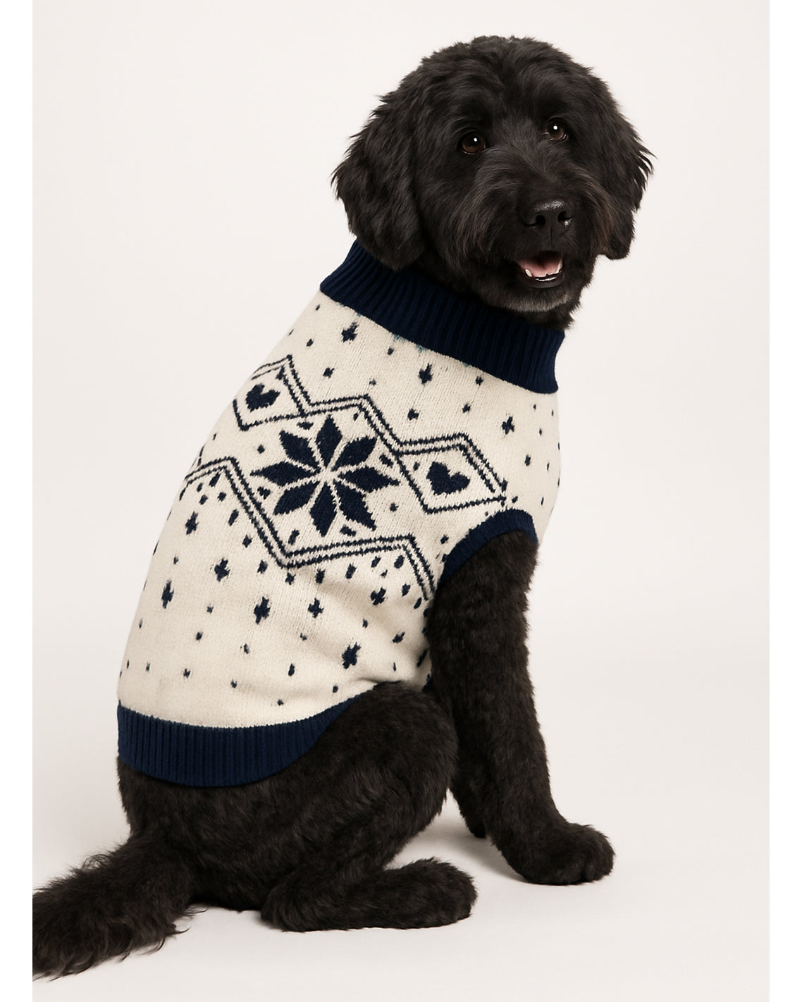 Snowflake Heart Dog Sweater | Draper James Value