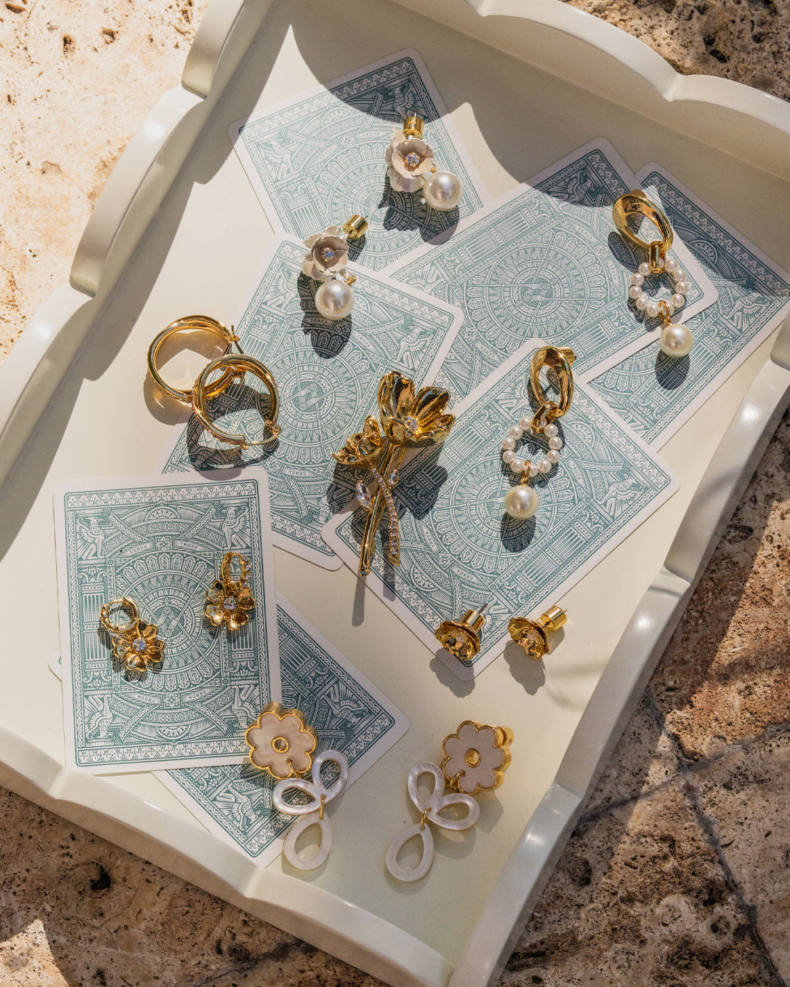 Acetate Petal Earrings | Draper James Essential