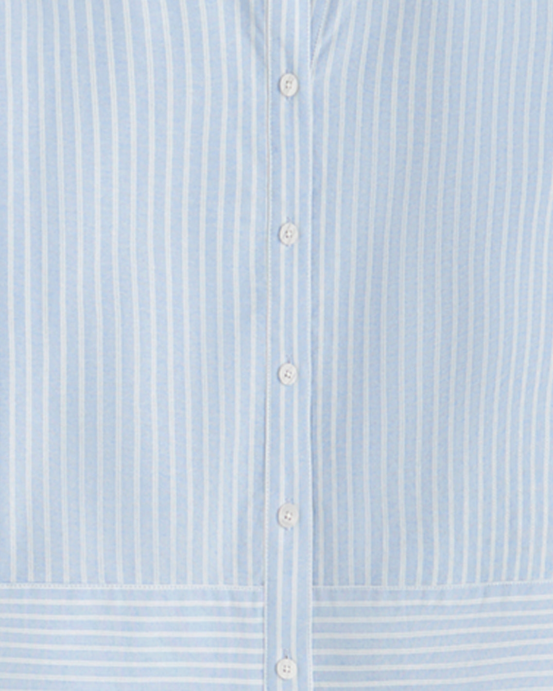Long Sleeve Cropped Button Down in Oxford Shirting | Draper James Great Value