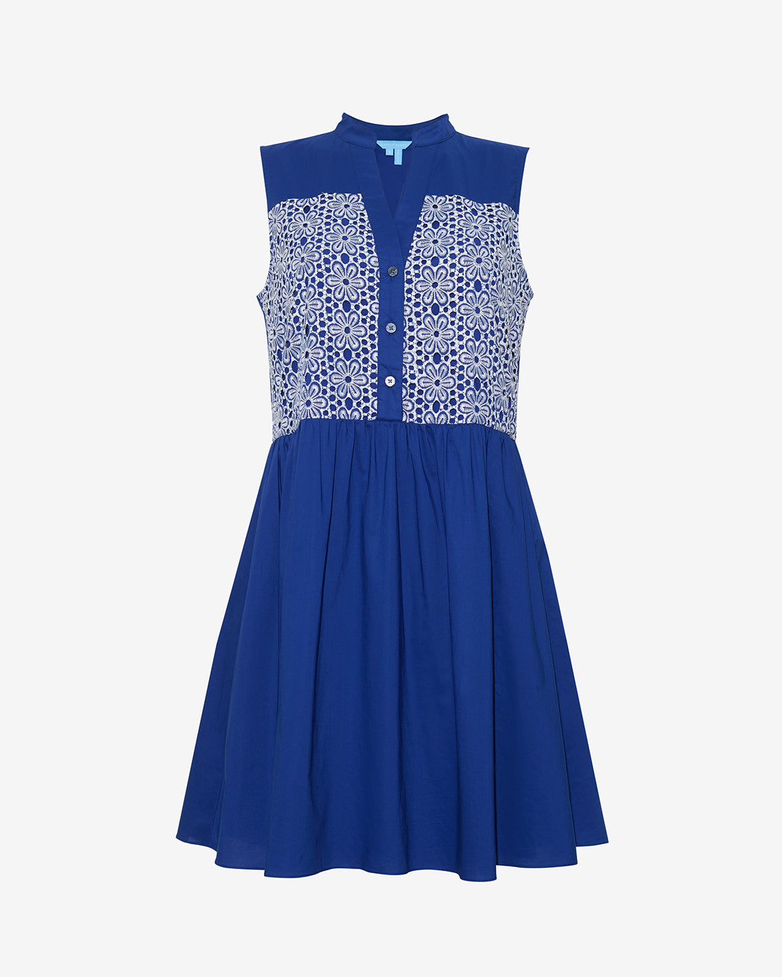 Sami Sleeveless Shirtdress in Daisy Lace | Draper James Popular
