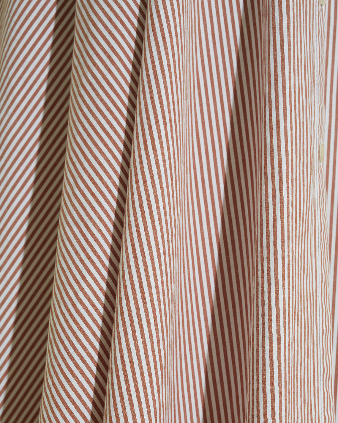 Eliza Midi Shirtdress in Rust Stripe | Draper James Best Seller