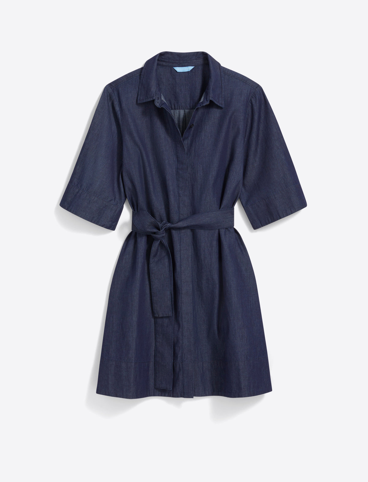 Riley Mini Shirtdress in Chambray | Draper James Trending