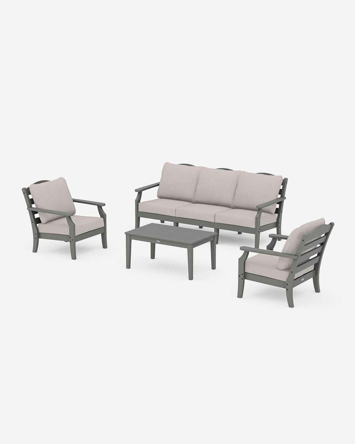 Savannah 4-Piece Seating Set with Sofa in Blue | Draper James Sale
