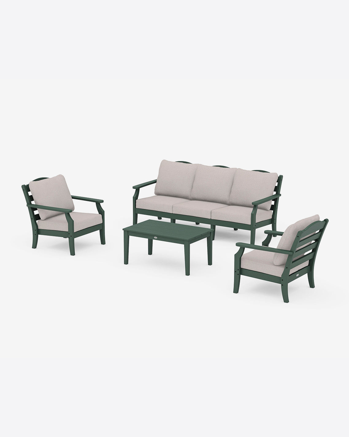 Savannah 4-Piece Seating Set with Sofa in Cream | Draper James Signature