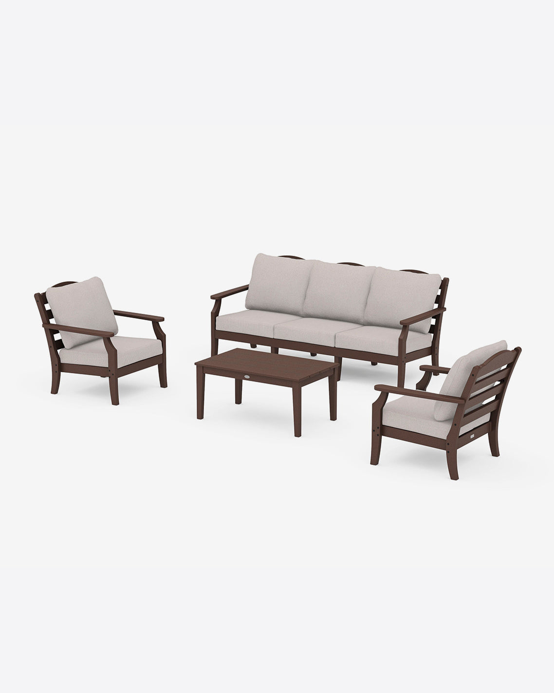 Savannah 4-Piece Seating Set with Sofa in Gray | Draper James Exclusive