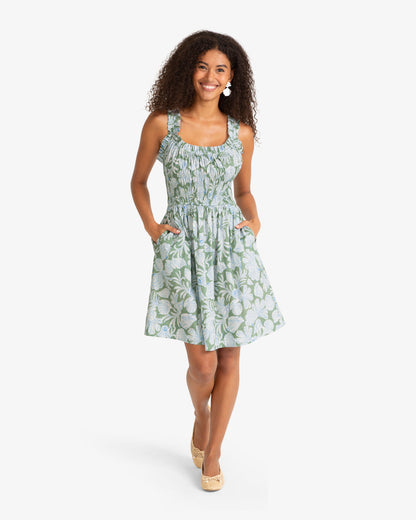 Morgan Mini Dress in Two Tone Shell | Draper James Smart Buy