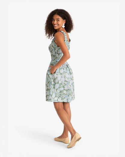 Morgan Mini Dress in Two Tone Shell | Draper James Smart Buy