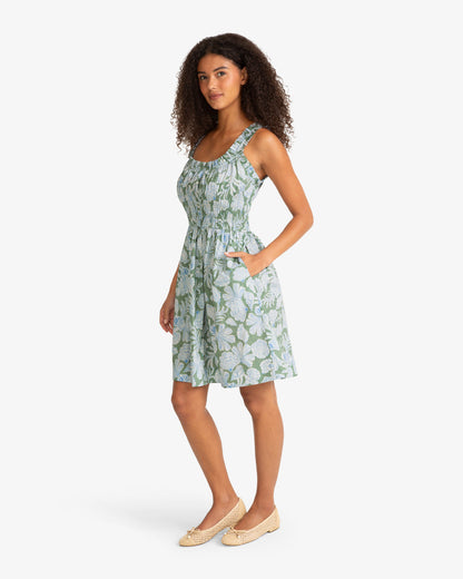 Morgan Mini Dress in Two Tone Shell | Draper James Smart Buy