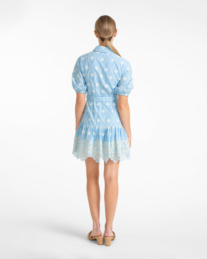 Kallie Mini Dress in Eyelet Embroidery | Draper James Top Pick