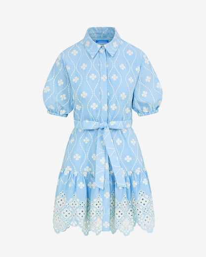 Kallie Mini Dress in Eyelet Embroidery | Draper James Top Pick
