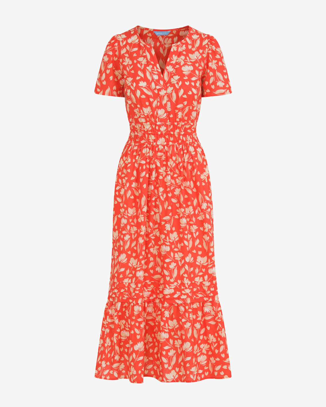 Hollie Midi Dress in Floral Poppy | Draper James Hot Sale