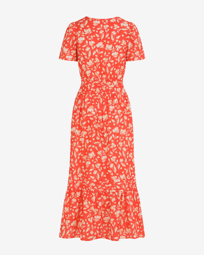 Hollie Midi Dress in Floral Poppy | Draper James Hot Sale