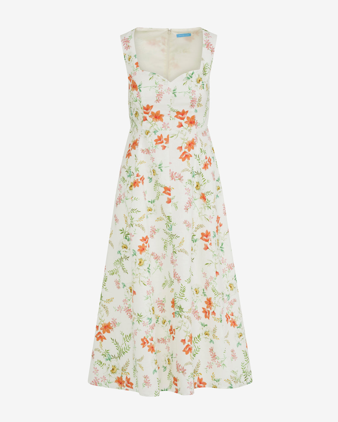 Radley Sleeveless Midi Dress in Floral | Draper James Customer Favorite