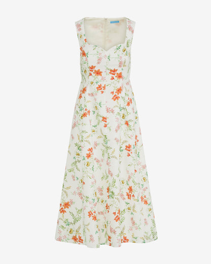 Radley Sleeveless Midi Dress in Floral | Draper James Customer Favorite