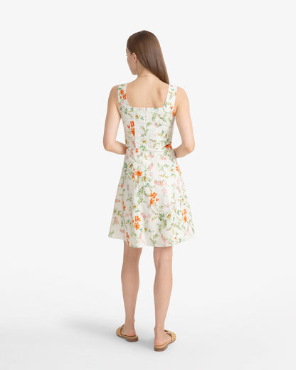 Cove Sleeveless Mini Dress in Floral | Draper James Everyday