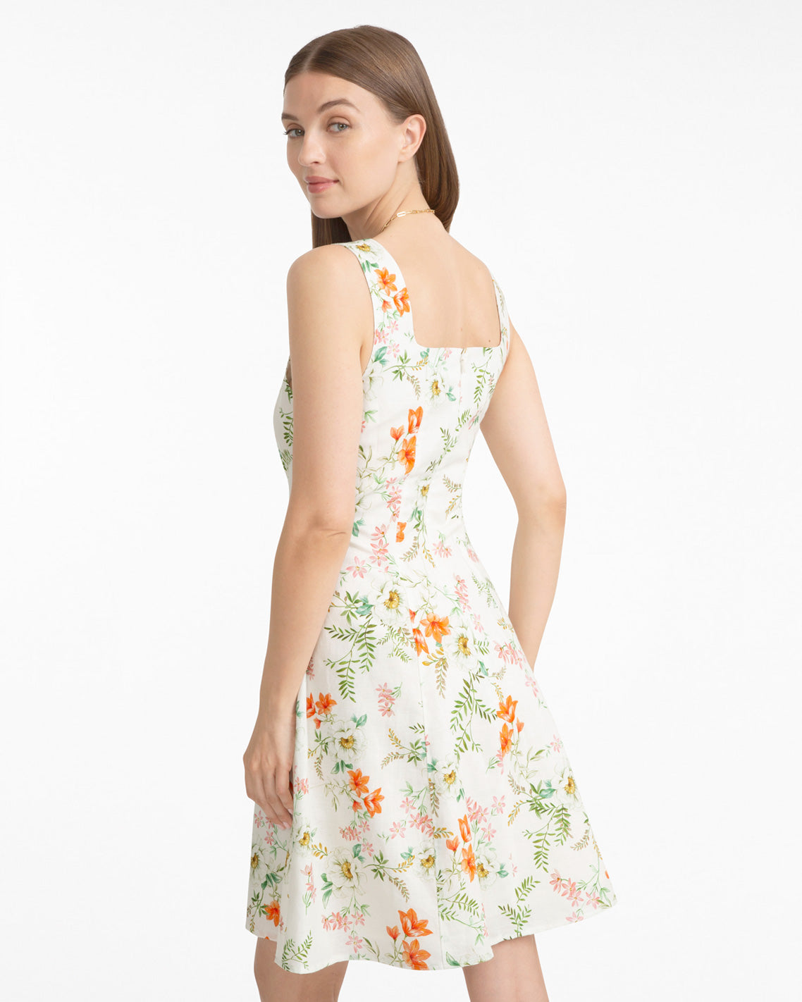 Cove Sleeveless Mini Dress in Floral | Draper James Everyday