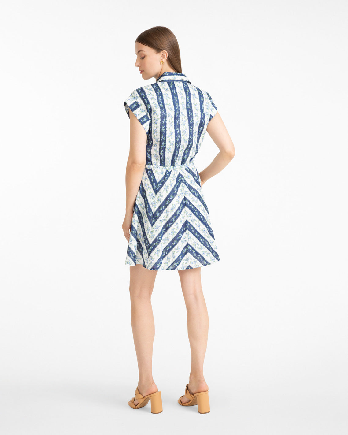 Phoebe Dress in Floral Stripe | Draper James Customer Favorite