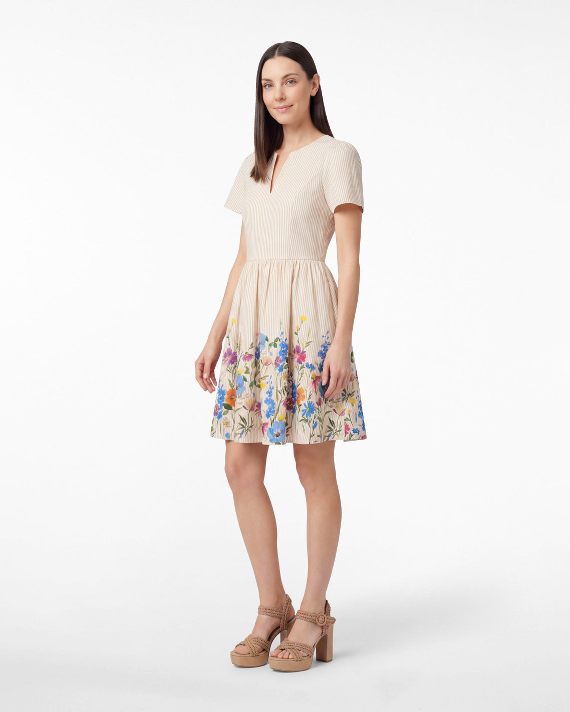 Fae Love Circle Dress in Summer Blooms | Draper James Latest