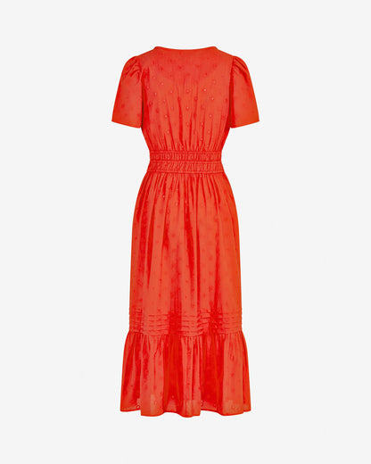 Hollie Midi Dress in Embroidered Flower | Draper James Customer Favorite