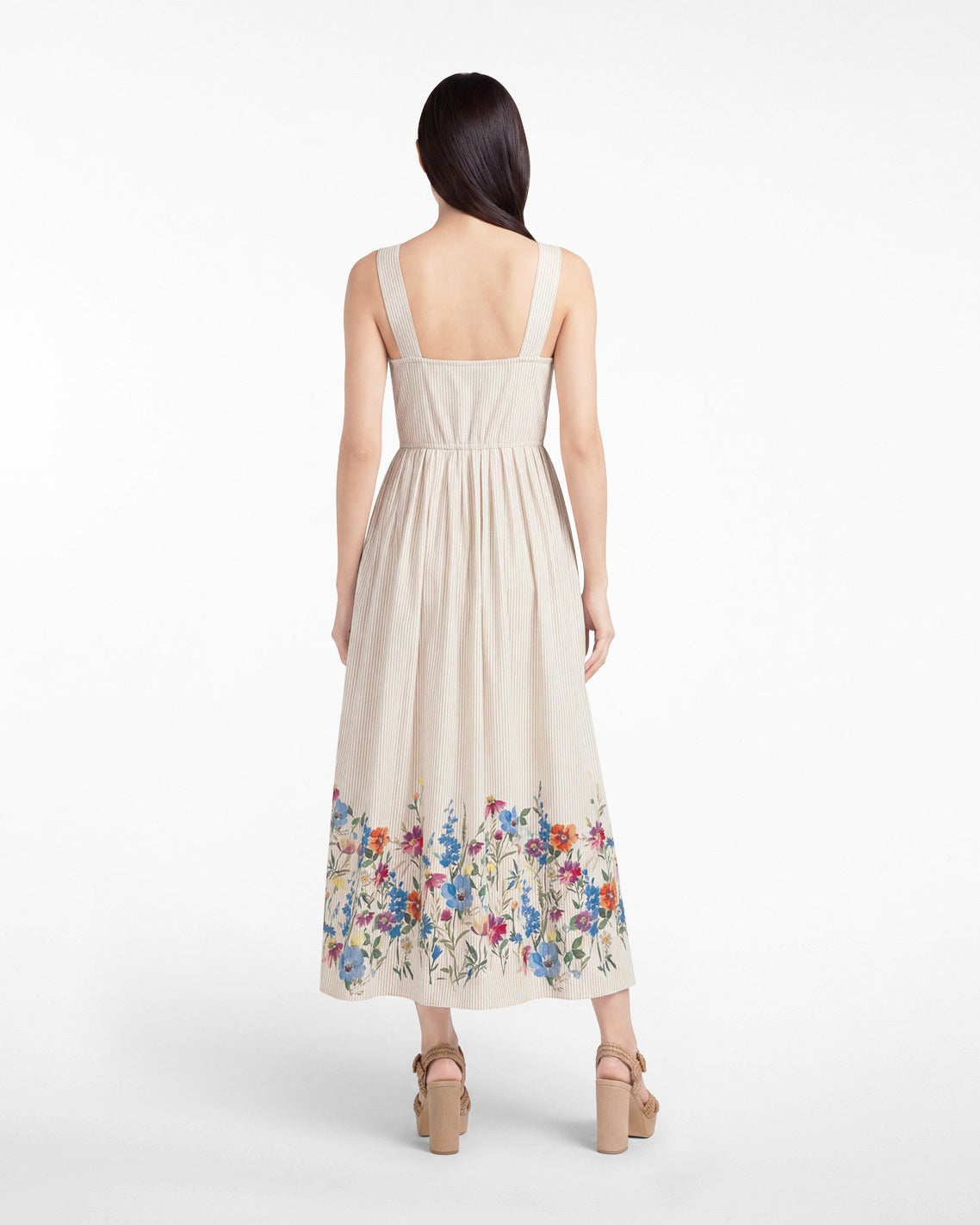 Clarence Midi Dress in Summer Blooms | Draper James Hot Sale