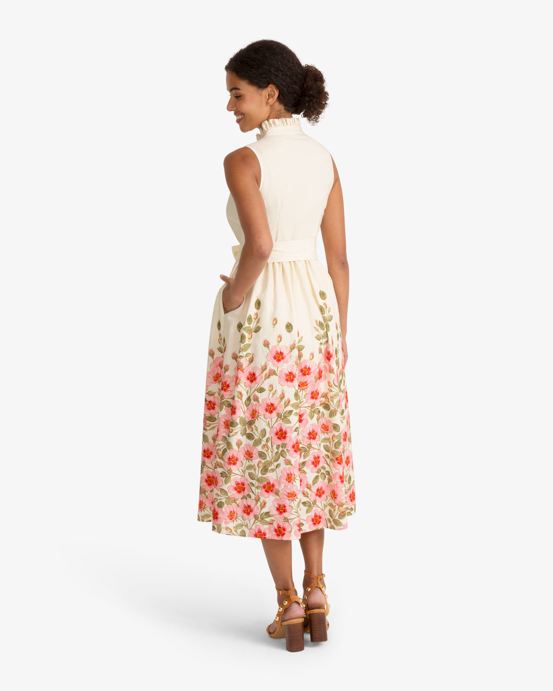 Aria Sleeveless Dress in Wild Rose | Draper James Trending