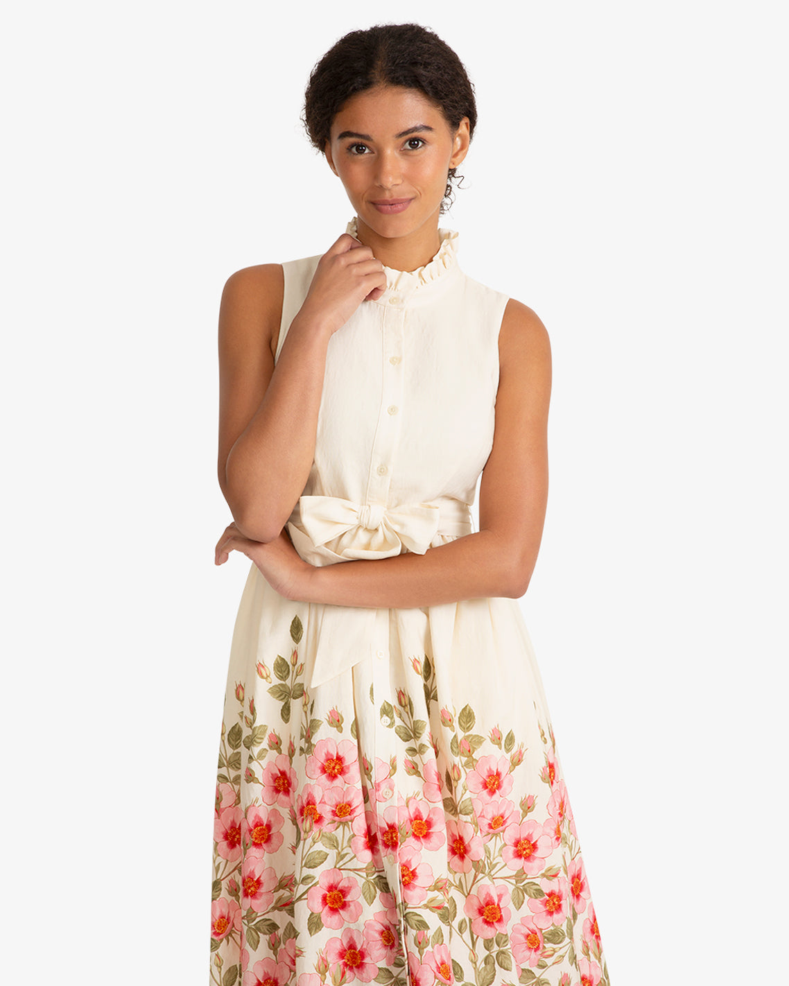 Aria Sleeveless Dress in Wild Rose | Draper James Trending