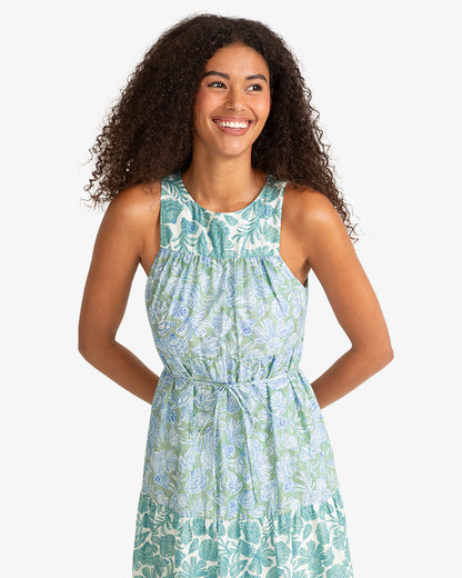 Marlow Two Tone Shell Midi Dress | Draper James Featured