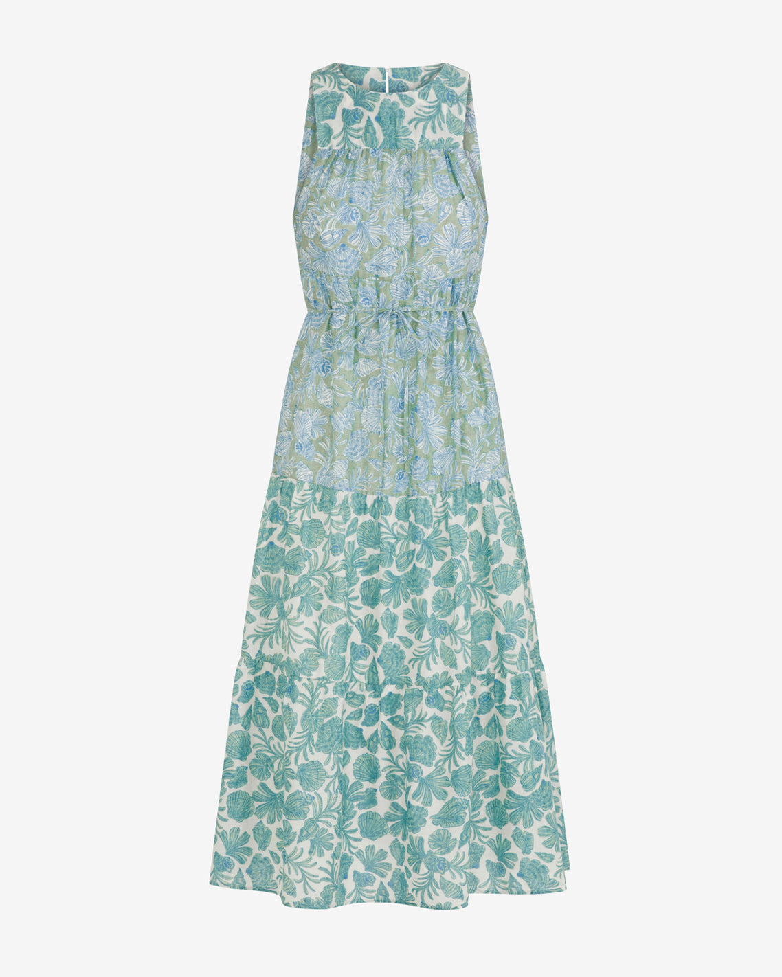 Marlow Two Tone Shell Midi Dress | Draper James Featured