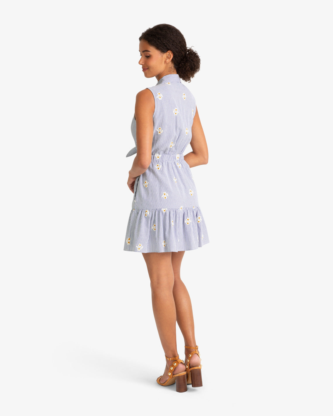 Laken Tie Waist Stripe Dress | Draper James Top Pick