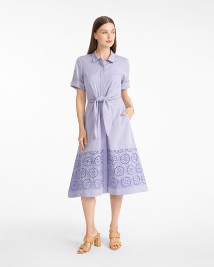 Riley Midi Shirtdress in Embroidery | Draper James Customer Favorite