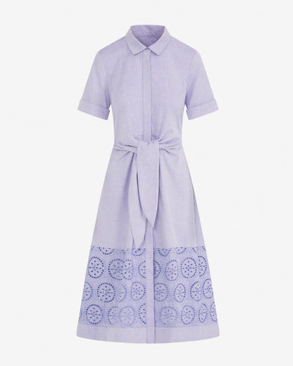 Riley Midi Shirtdress in Embroidery | Draper James Customer Favorite