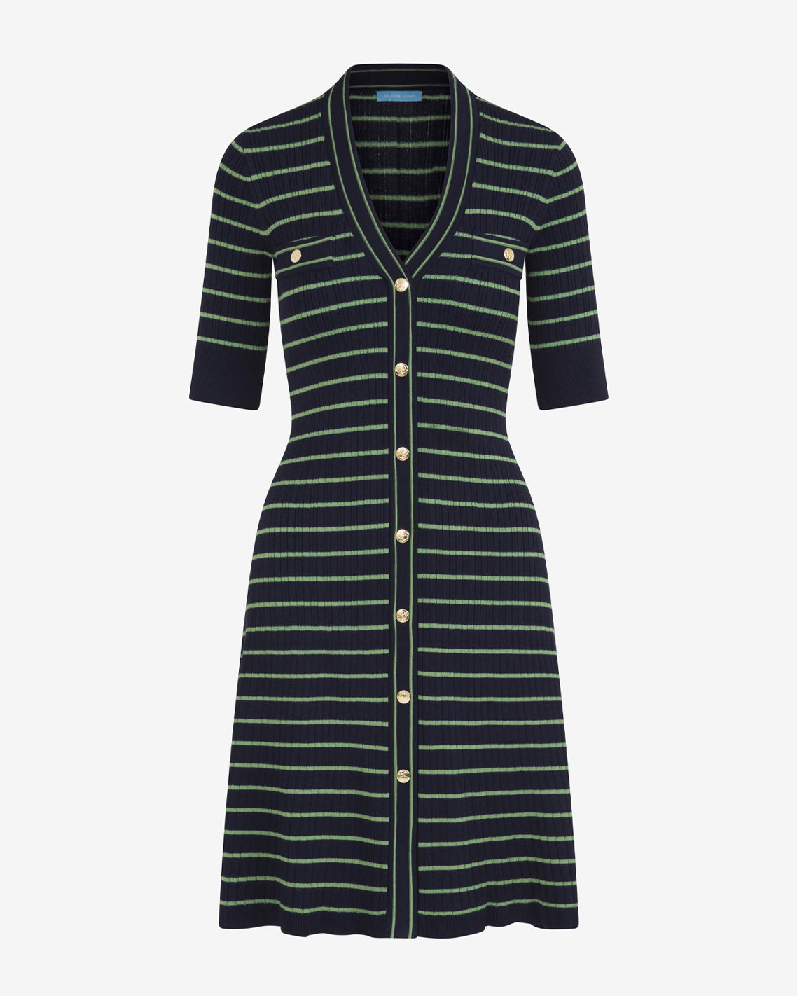 Judy Striped Knit Dress | Draper James Classic