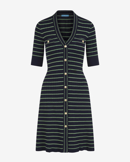 Judy Striped Knit Dress | Draper James Classic