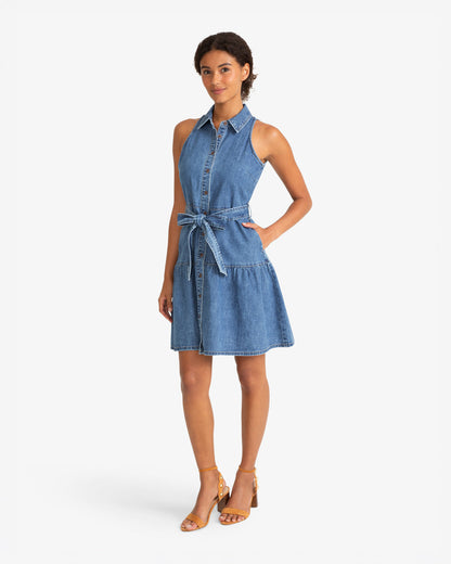 Lexi Sleeveless Tie Waist Dress | Draper James Deals
