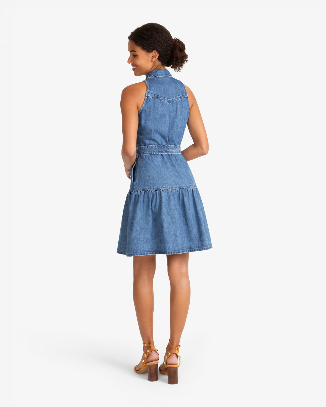 Lexi Sleeveless Tie Waist Dress | Draper James Deals