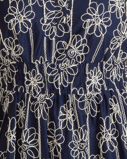 Hollie Midi Dress in Embroidery | Draper James Sale