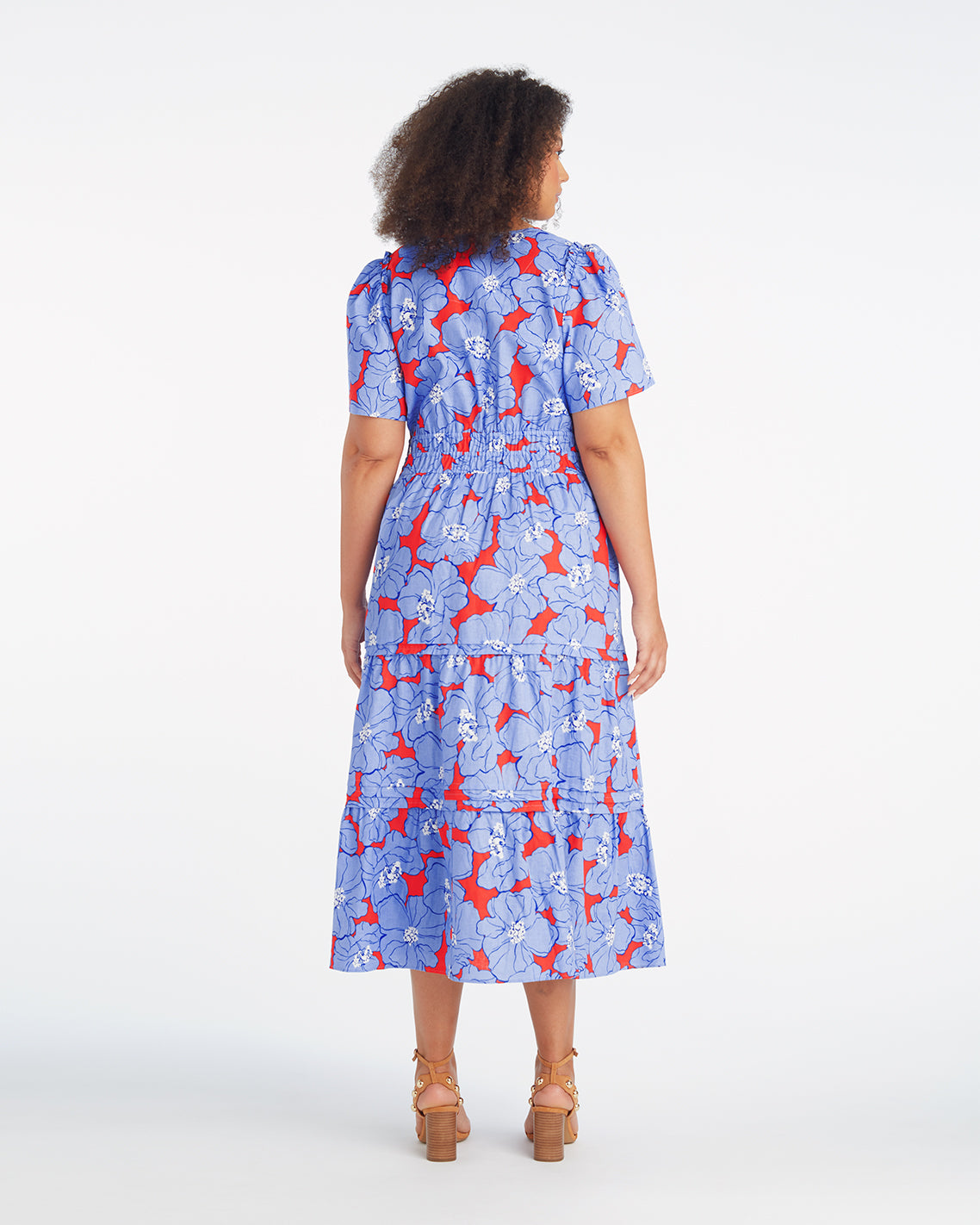Hollie Midi Dress in Floating Floral | Draper James Latest