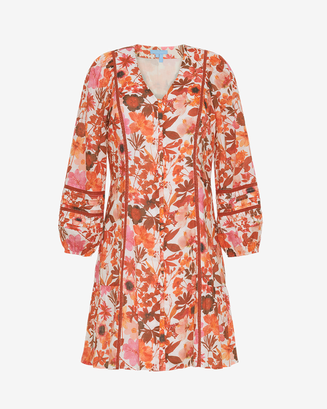 Gwen Long-Sleeve Dress in Botanical Garden | Draper James Sale