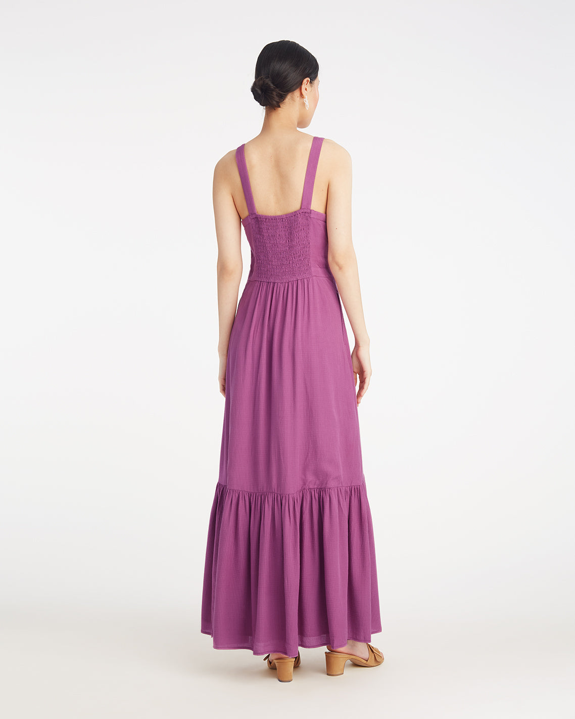 Brynn Sleeveless Midi Dress in Amethyst | Draper James Classic